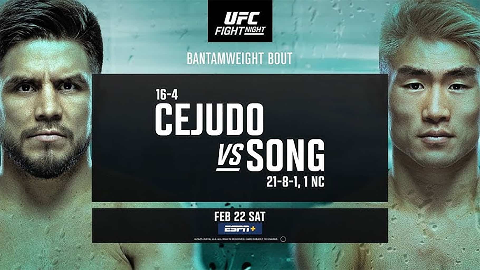 Rob Font x Jean Matsumoto Palpite - UFC | 22-02-2025